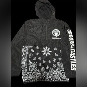 Crooks and Castles Snoop Dogg pullover hoodie Windbreaker